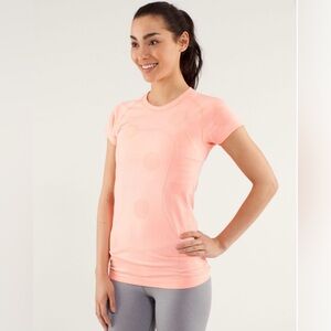 Lululemon Swiftly Tech Short Sleeve Pop Orange Size 6